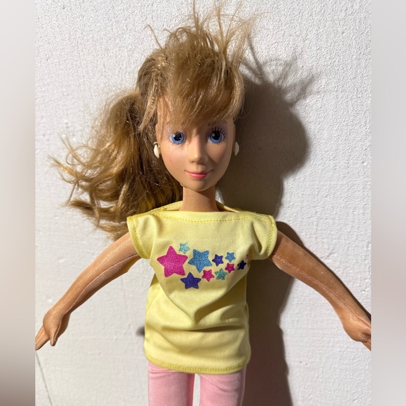 1986 Vintage Mattel Hot Looks Posable Doll - Picture 2 of 6